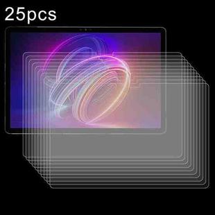 For Headwolf WPad 2 10.1 inch 25pcs 9H 0.3mm Explosion-proof Tempered Glass Film