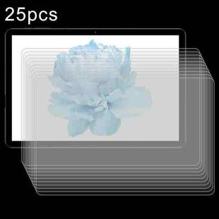 For Headwolf Wpad5 10.1 25pcs 9H 0.3mm Explosion-proof Tempered Glass Film