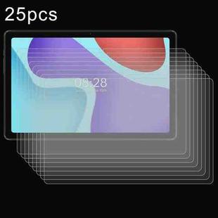 For ALLDOCUBE iPlay 50 Pro 25pcs 9H 0.3mm Explosion-proof Tempered Glass Film