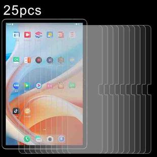 For ALLDOCUBE iPlay 60s 10.1 25pcs 9H 0.3mm Explosion-proof Tempered Glass Film