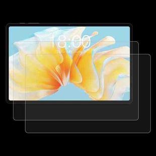 For Teclast T40 Air 2pcs 9H 0.3mm Explosion-proof Tempered Glass Film