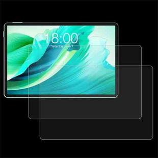 For Teclast P50S 2pcs 9H 0.3mm Explosion-proof Tempered Glass Film