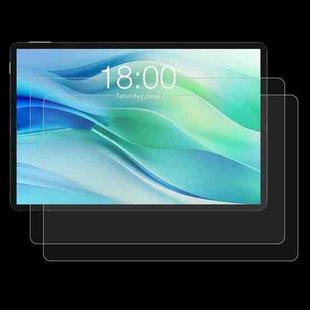 For Teclast P50 Ai 11.0 2pcs 9H 0.3mm Explosion-proof Tempered Glass Film