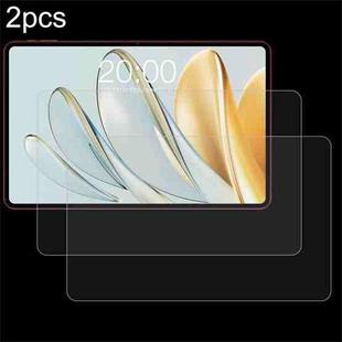 For Teclast T60 AI 11.97 2pcs 9H 0.3mm Explosion-proof Tempered Glass Film