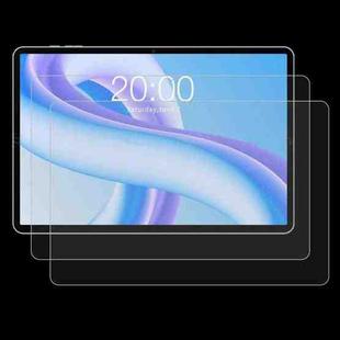 For Teclast M85 Plus 10.1 inch 2pcs 9H 0.3mm Explosion-proof Tempered Glass Film