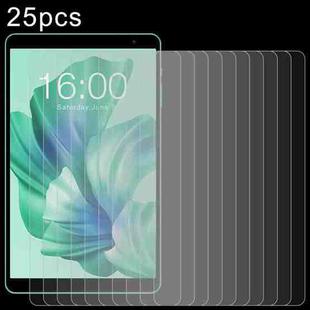 For Teclast P85T 25pcs 9H 0.3mm Explosion-proof Tempered Glass Film