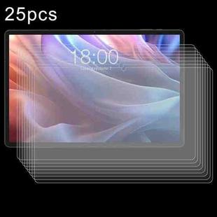 For Teclast T65 Max 25pcs 9H 0.3mm Explosion-proof Tempered Glass Film