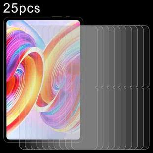 For Teclast T50s 11 25pcs 9H 0.3mm Explosion-proof Tempered Glass Film