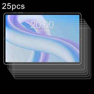 For Teclast M85 Plus 10.1 inch 25pcs 9H 0.3mm Explosion-proof Tempered Glass Film