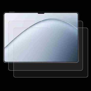 For Xiaomi Pad 7 Ultra 2pcs 9H 0.3mm Explosion-proof Tempered Glass Film