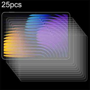 For Xiaomi Pad 7 / 7 Pro 11.2 25pcs 9H 0.3mm Explosion-proof Tempered Glass Film