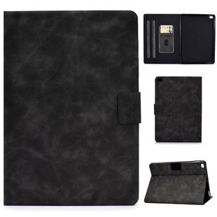 For iPad Air 2 / Air / 9.7 (2018) & (2017) Cowhide Texture Horizontal Flip Leather Case with Holder & Card Slots & Sleep / Wake-up Function(Grey)