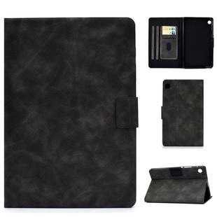 For Huawei MatePad T8 Cowhide Texture Horizontal Flip Leather Case with Holder & Card Slots & Sleep / Wake-up Function(Grey)