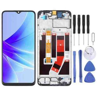For OPPO A77 4G OEM LCD Screen Digitizer Full Assembly with Frame