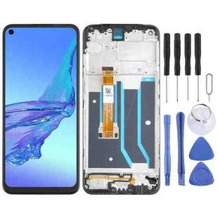For OPPO A53s 4G OEM LCD Screen Digitizer Full Assembly with Frame