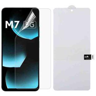 For Xiaomi Poco M7 5G Full Screen Protector Explosion-proof Hydrogel Film