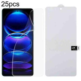 For Xiaomi Redmi Note 13 Pro 5G / 13R Pro 25pcs Full Screen Protector Explosion-proof Hydrogel Film