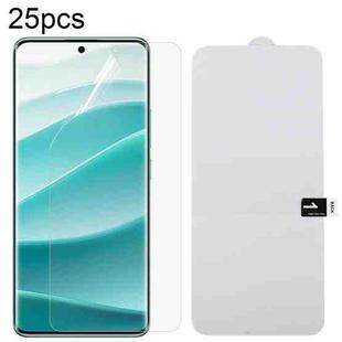 For Redmi Note 14 Pro 4G / Note 14 Pro+ 4G 25pcs Full Screen Protector Explosion-proof Hydrogel Film