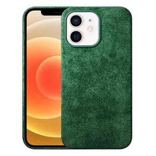 For iPhone 12 Turn Fur Magsafe Magnetic Phone Case(Green)