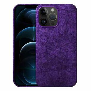 For iPhone 12 Pro Max Turn Fur Magsafe Magnetic Phone Case(Dark Purple)
