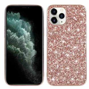 For iPhone 15 Pro Max Glitter Powder TPU Phone Case(Rose Gold)