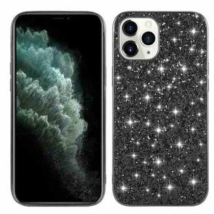 For iPhone 15 Pro Max Glitter Powder TPU Phone Case(Black)