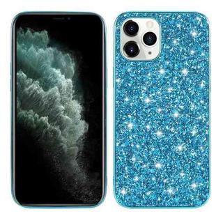 For iPhone 15 Pro Glitter Powder TPU Phone Case(Blue)