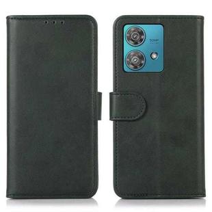 For Motorola Edge 40 Neo Cow Texture Leather Phone Case(Green)