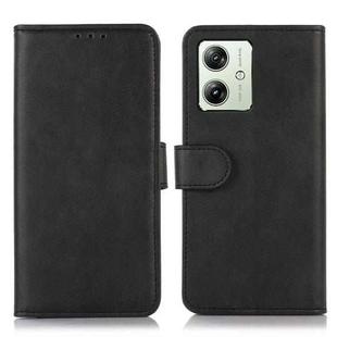 For Motorola Moto G64 5G Cow Texture Leather Phone Case(Black)