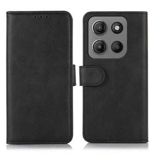 For Motorola Moto G15 4G / G05 Cow Texture Leather Phone Case(Black)