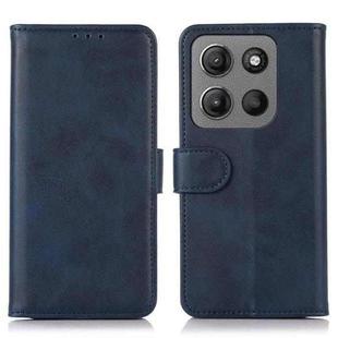 For Motorola Moto G15 4G / G05 Cow Texture Leather Phone Case(Blue)