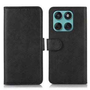 For Motorola Edge 60 Fusion Cow Texture Leather Phone Case(Black)