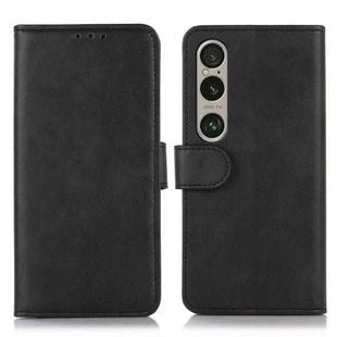 For Sony Xperia 1 IV Cow Texture Leather Phone Case(Black)