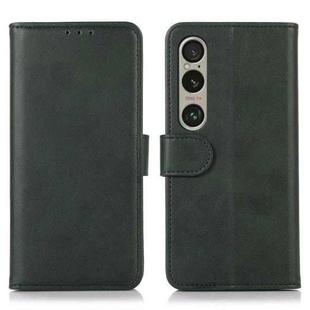 For Sony Xperia 1 IV Cow Texture Leather Phone Case(Green)