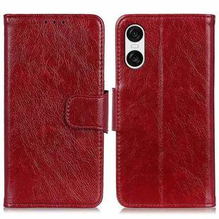 For Sony Xperia 10 VI Nappa Texture Flip Leather Phone Case(Red)