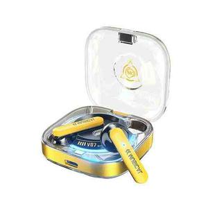 WK V07 Vanguard Series Starshards Wireless Bluetooth Earphone(Yellow)