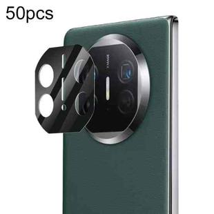 For Huawei Mate X5 50pcs Electroplating AR+AF Coated Glass Back Camera Lens Film