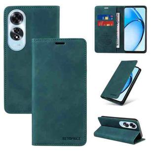 For OPPO A60 4G Global BETOPNICE Suction RFID Anti-theft Leather Phone Case(Green)