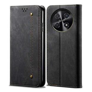 For Huawei Enjoy 70 Pro 5G Denim Texture Leather Phone Case(Black)