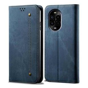 For Huawei nova 13 Pro 5G Denim Texture Leather Phone Case(Blue)