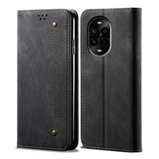 For Huawei nova 13 Pro 5G Denim Texture Leather Phone Case(Black)