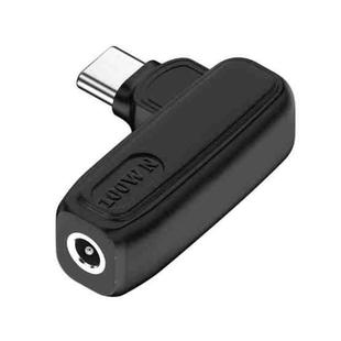 100W N 3.5X1.35mm Female to USB-C/Type-C Male Plug Charging Adapter