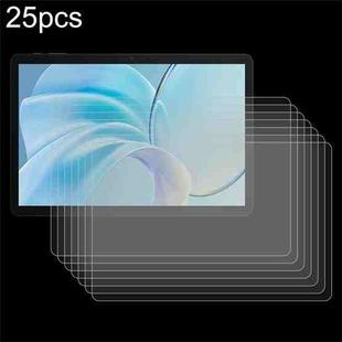 For CHUWI Hi10 X1 10.1 25pcs 9H 0.3mm Explosion-proof Tempered Glass Film