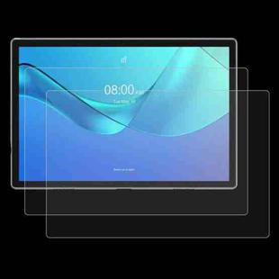For Ulefone Tab A7 10.1 2pcs 9H 0.3mm Explosion-proof Tempered Glass Film