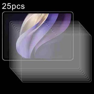 For vivo Pad3 Pro 13 25pcs 9H 0.3mm Explosion-proof Tempered Glass Film