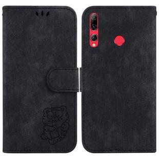 For Huawei P Smart Z Little Tiger Embossed Leather Phone Case(Black)