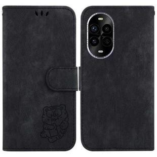 For Huawei nova 13 Pro Little Tiger Embossed Leather Phone Case(Black)