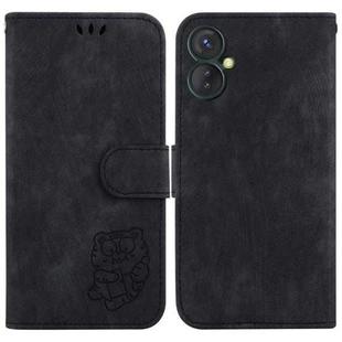 For Tecno Spark 9 Pro / 9T Little Tiger Embossed Leather Phone Case(Black)