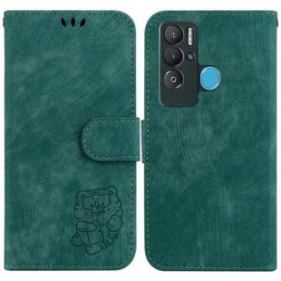 For Tecno Pova Neo / LE6 Little Tiger Embossed Leather Phone Case(Green)