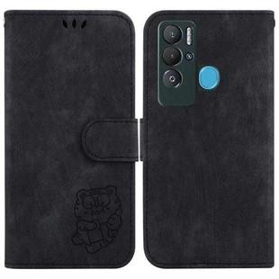 For Tecno Pova Neo / LE6 Little Tiger Embossed Leather Phone Case(Black)